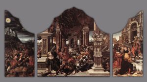 Triptych of Virtue of Patience by Orley, Bernard van