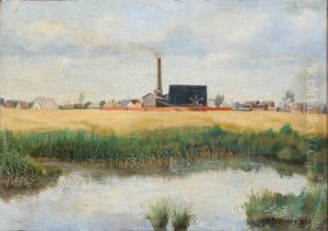 An industrial landscape by Ole Pedersen