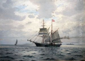 Meeting the Pilot Boat on the Oresund