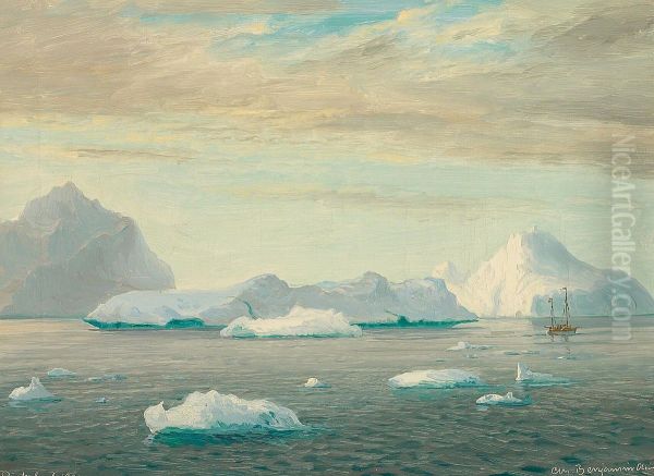 View of the Disko Bay. - view 1