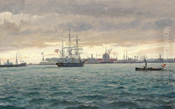 View of the port of Copenhagen. - view 1