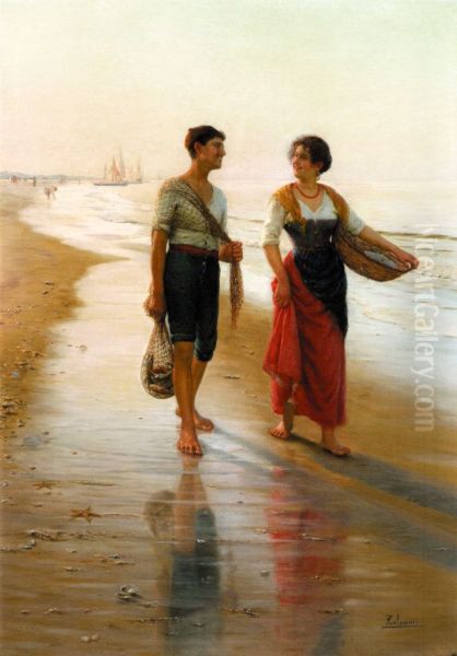 On the shoreline - view 1