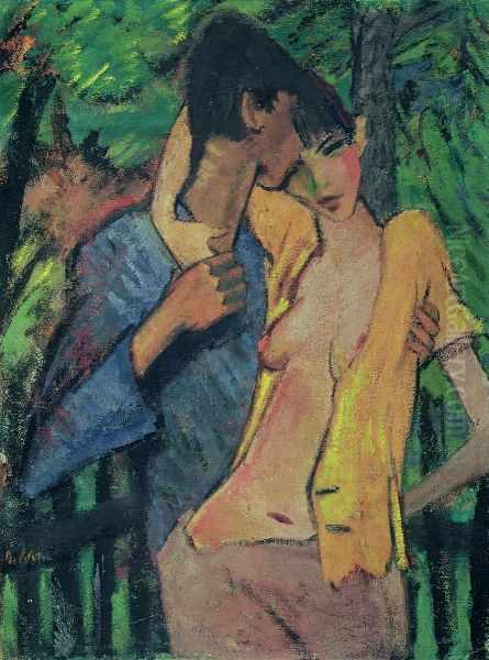 Liebespaar (Der Kunstler und Irene Altmann) - view 1