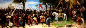 Conquest (Settlement of the Magyars in Hungary) by Mihaly Munkacsy