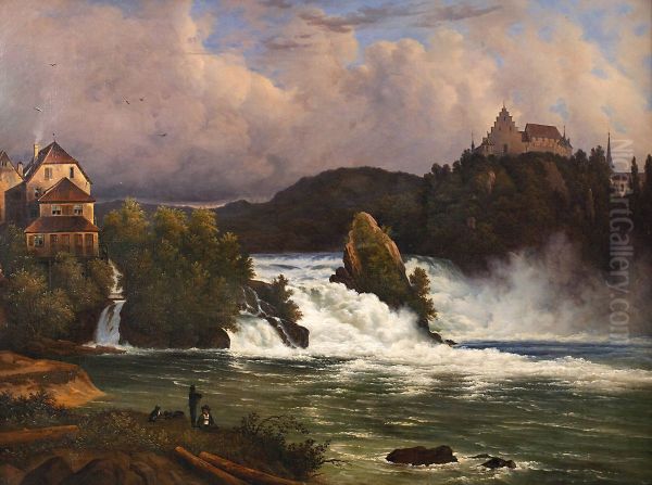Der Rheinfall bei Schaffhausen - view 1