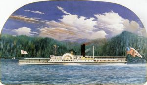 Niagara, Hudson River steamboat built 1845. by James Bard