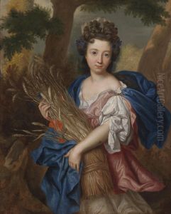 Bildnis einer jungen Dame als Ceres by Pierre Mignard I
