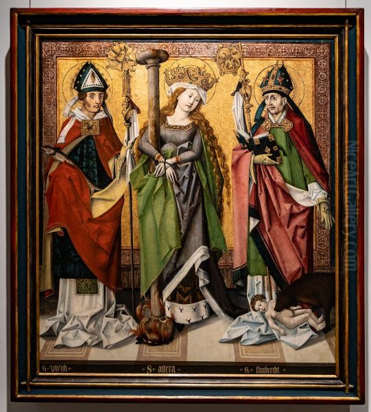 Ulrich von Augsburg, Afra von Augsburg und Simpertus von Augsburg - view 1