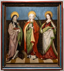 Odilia von Hohenburg, Maria Magdalena und jungfrauliche Martyrerin by Thoman Burgkmair