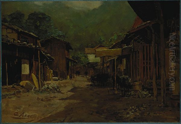 Village near Hachioji - view 1