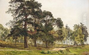 Svensk landskab. by Janus Andreas Bartholin La Cour