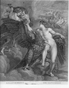 Enlevement de Ganymede by Benoit-Louis Henriquez