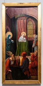 Der zwolfjahrige Jesusknabe im Tempel by Hans Leonhard Schaufelein