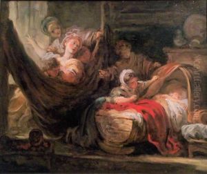 The Cradle by Jean-Honore Fragonard