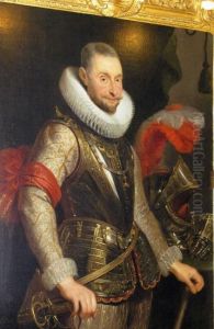 Portrait of Ambrogio Spinola (1569-1630) by (studio of) Rubens, Peter Paul