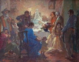 El velorio del angelito by Arturo Gordon