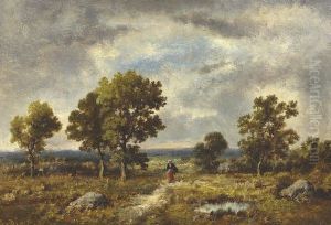 The Forrest of Fontainebleau by Narcisse Virgilio Diaz