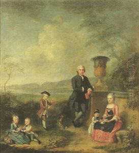Pfarrer Reinhard Graviseth und seine Familie. Pfarrer Reinhard Graviseth und seine Familie.