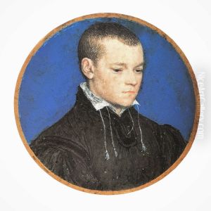 Portrait Miniature of Hans Schwarzwaldt by Hans Holbein the Younger