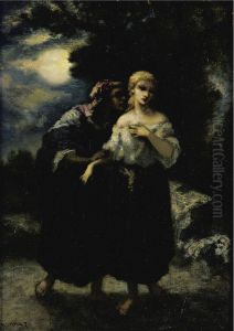 The Sorceress by Narcisse Virgilio Diaz