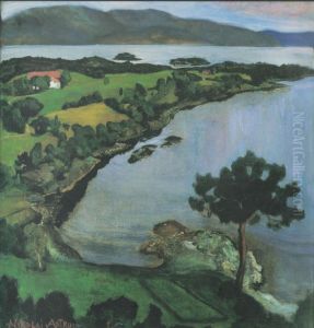 Svanoybukta by Nikolai Astrup