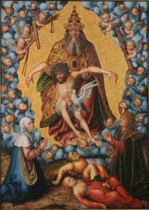 The Holy Trinity by Lucas Cranach the Elder