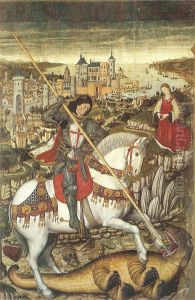 Saint George by Pedro Nisart