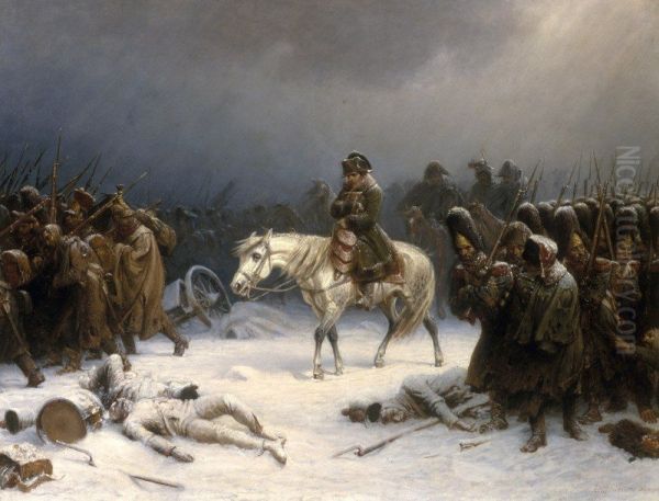 Napoleon's retreat from Moscow - view 1