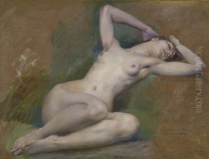 Gemalde von Luc-Olivier Merson by Luc-Olivier Merson