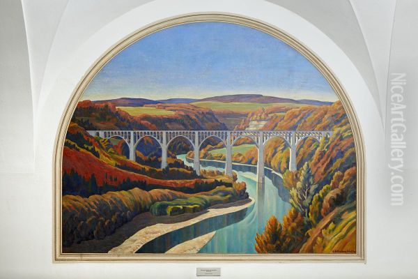 Nouveau viaduc de Grandfey, Fribourg - view 1