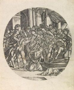 The Beheading Of St. Catherine, Roundel The Beheading Of St. Catherine, Roundel
