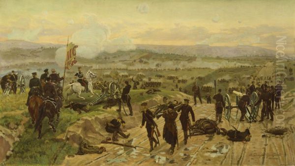 The battle at Plevna August 27, 1877 - view 1