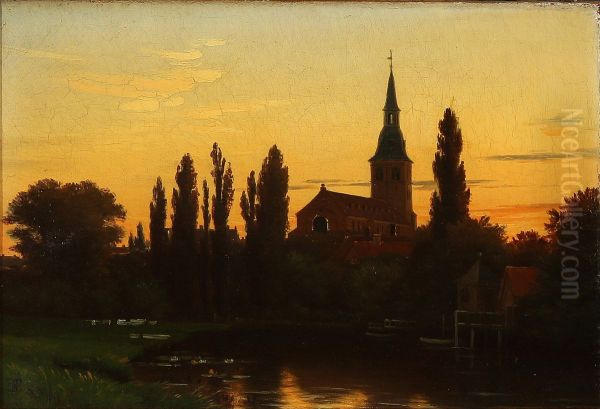 St. Canute's Church in Odense. - view 1