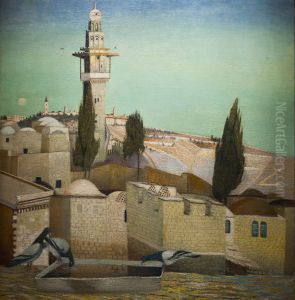 The Mount of Olives in Jerusalem by Tivadar Csontvary Kosztka