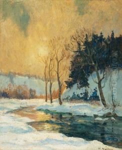 Spring break-up, North River by Maurice Galbraith Cullen