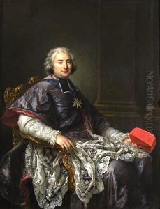 Portrait de Monseigneur Dominique de La Rochefoucauld, archeveque d'Albi, plus tard cardinal archeveque de Rouen