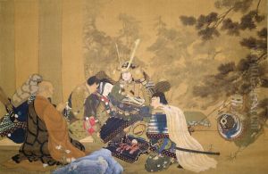 Death of Tsugunobu (from the Tale of Heike)