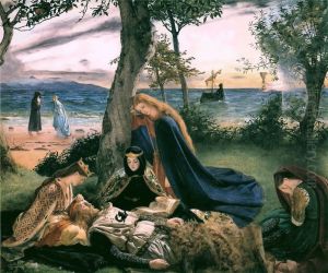 The Death of King Arthur by James Archer