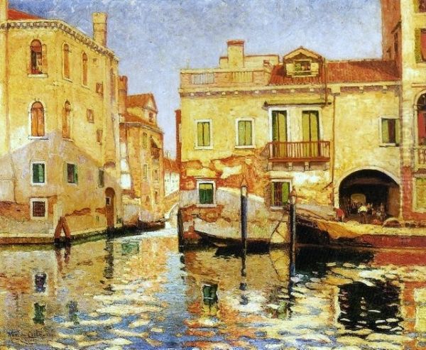 Summer Sun, Venice, Titian's house - view 1
