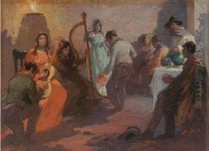 La zamacueca by Arturo Gordon