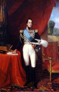 Charles Emmanuel, duc de Montmorency Luxembourg by Baron Louis-Auguste Schwiter