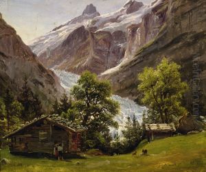 Grindelwald,Switzerland by Thomas Fearnley