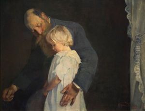 Poor little one by Oda Krohg