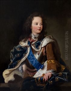 Portrait of Louis XV as a childFrancais:Portrait de Louis XV enfantItaliano:Ritratto di Luigi XV da bambino by Hyacinthe Rigaud