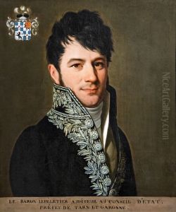 Portrait of Baron Le Pelletier, Prefect of Tarn-et-GaronneFrancais:Portrait du baron Le Pelletier prefet de Tarn-et-GaronneItaliano:Ritratto del barone Le Pelletier, prefetto di Tarn-et-Garonne by Louis-Leopold Boilly