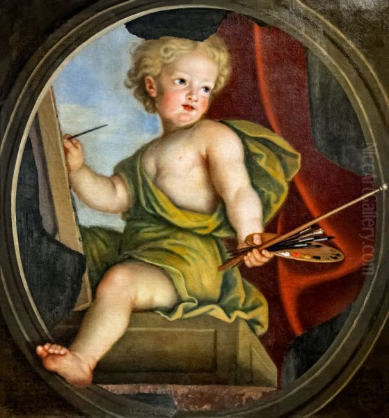 Allegory of paintingFrancais:Allegorie de la peintureItaliano:Allegoria della pittura - view 1