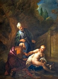 Susanna and the EldersFrancais:Suzanne et les vieillardsItaliano:Suzanne e i vecchi by Charles de La Fosse
