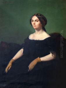 Portrait of the Countess de GoyonFrancais:Portrait de la comtesse de GoyonItaliano:Ritratto della contessa de Goyon