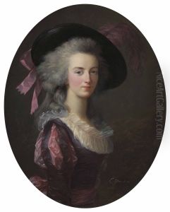 Portrait of La marechale-comtesse de Mailly, nee Blanche Charlotte Marie Felicite de Narbonne Pelet