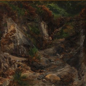 Slugt, udtorret baekleje by Janus Andreas Bartholin La Cour